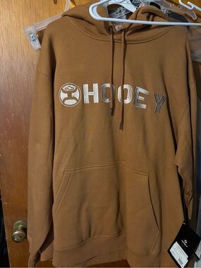 Hooey Pullover Hoodie with Embroidered Logo